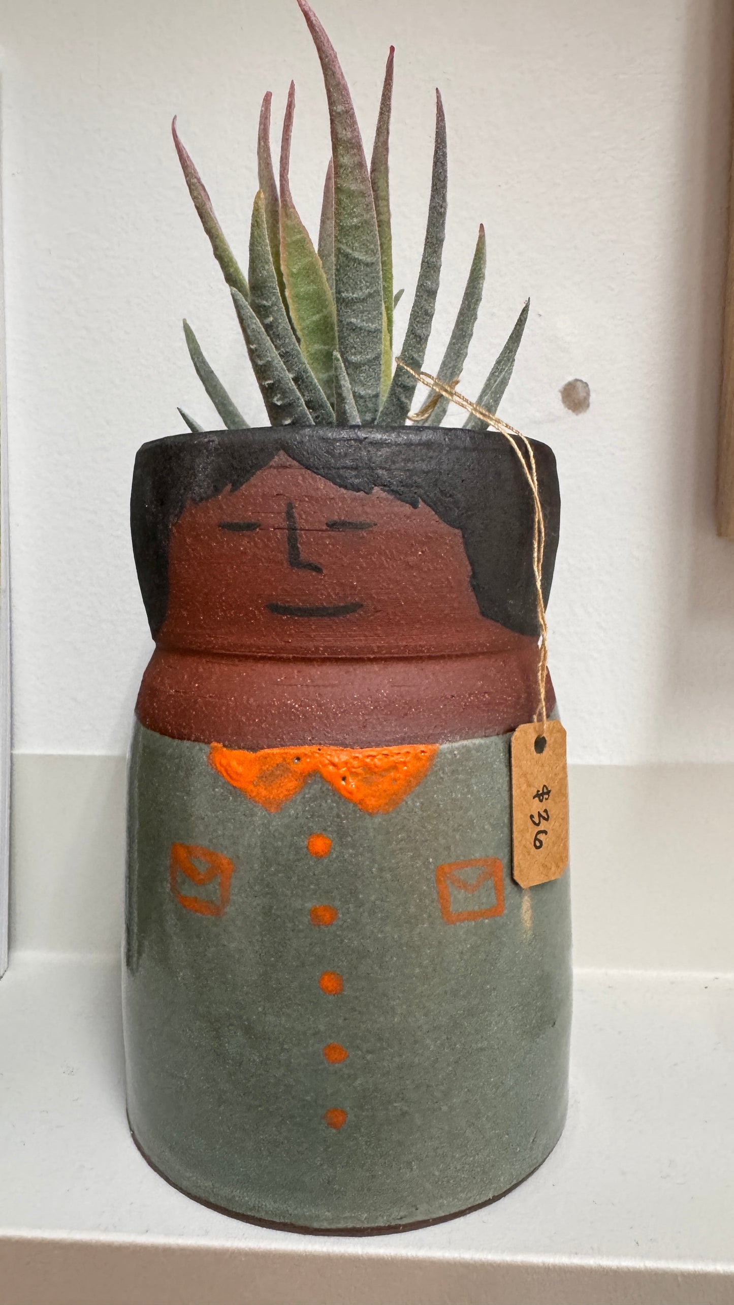 Captain Green Ceramic Planter