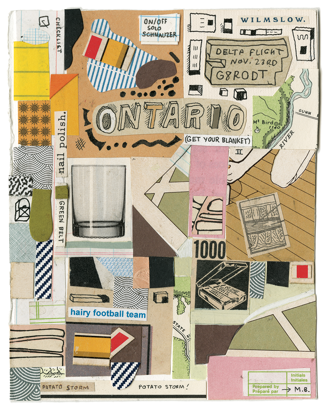 #729 Hairy Football Team (Ontario Get Your Blanket), 2025