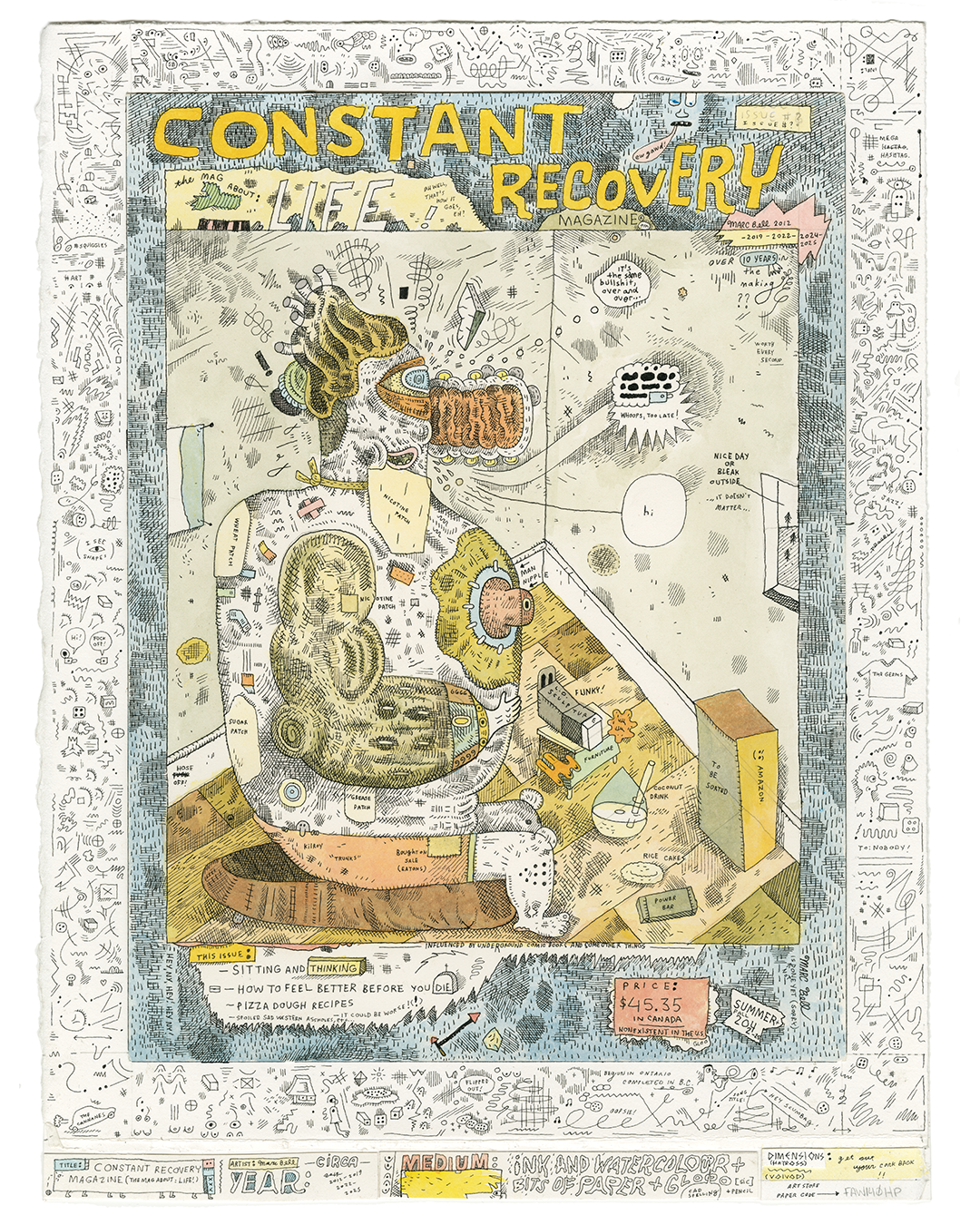 #747 Constant Recovery Magazine (The Mag About: LIFE!), 2025