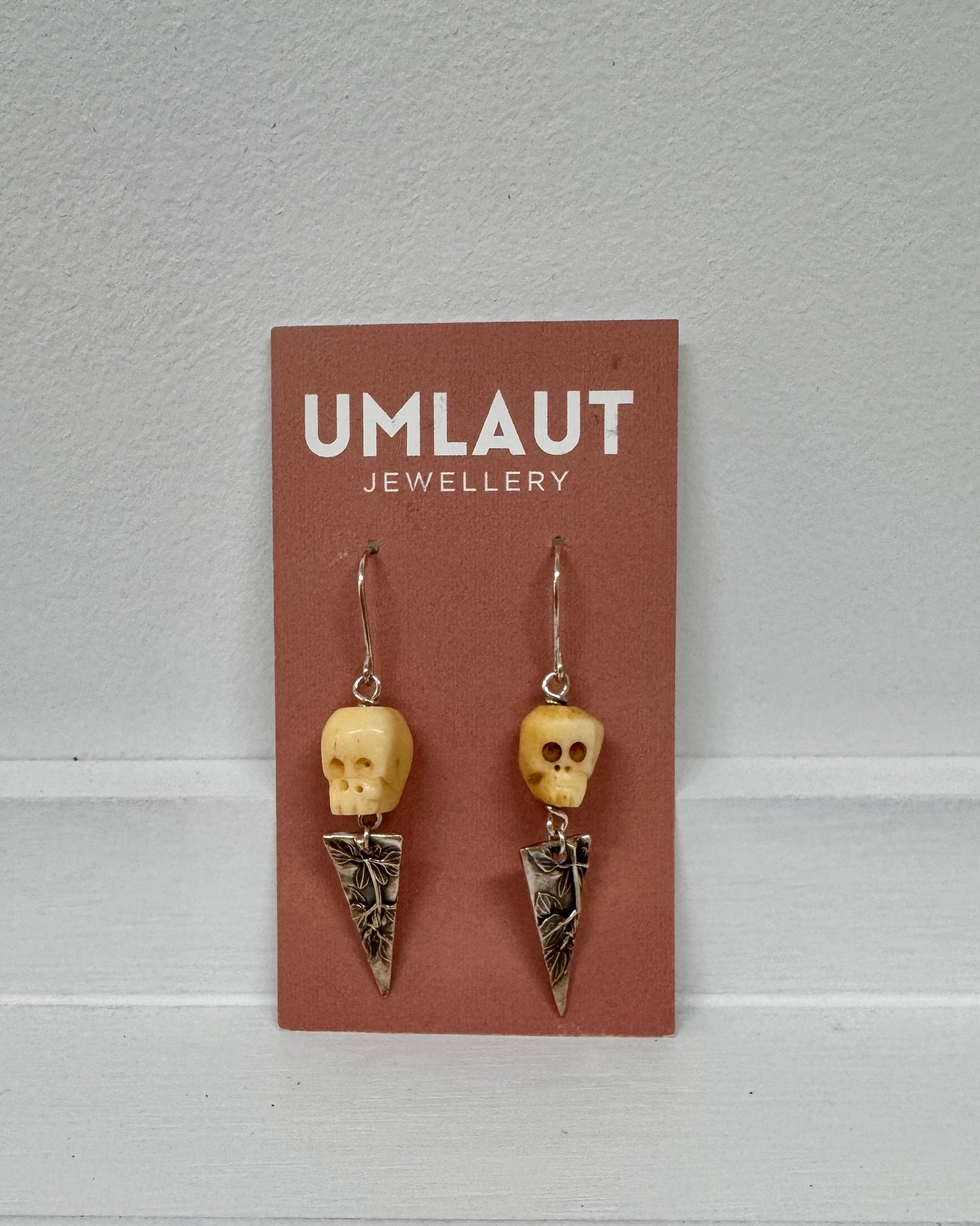 Skull and thyme earrings
