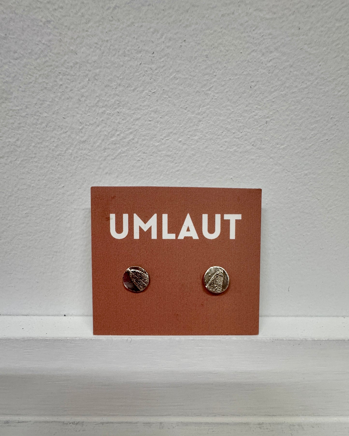 Sage sterling silver studs