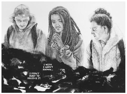 I WISH I HADN’T KNOWN…I DIDN’T WANT TO BELIEVE IT.