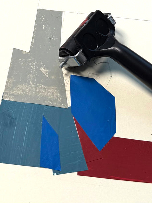 Workshop - Big Colour Shapes: Painting with Paper - Fiona Rough (Feb 21, 2026)