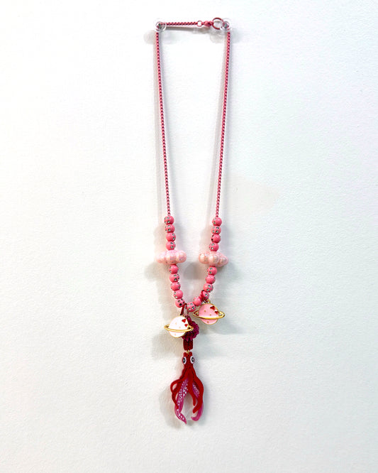 Space Squid Necklace