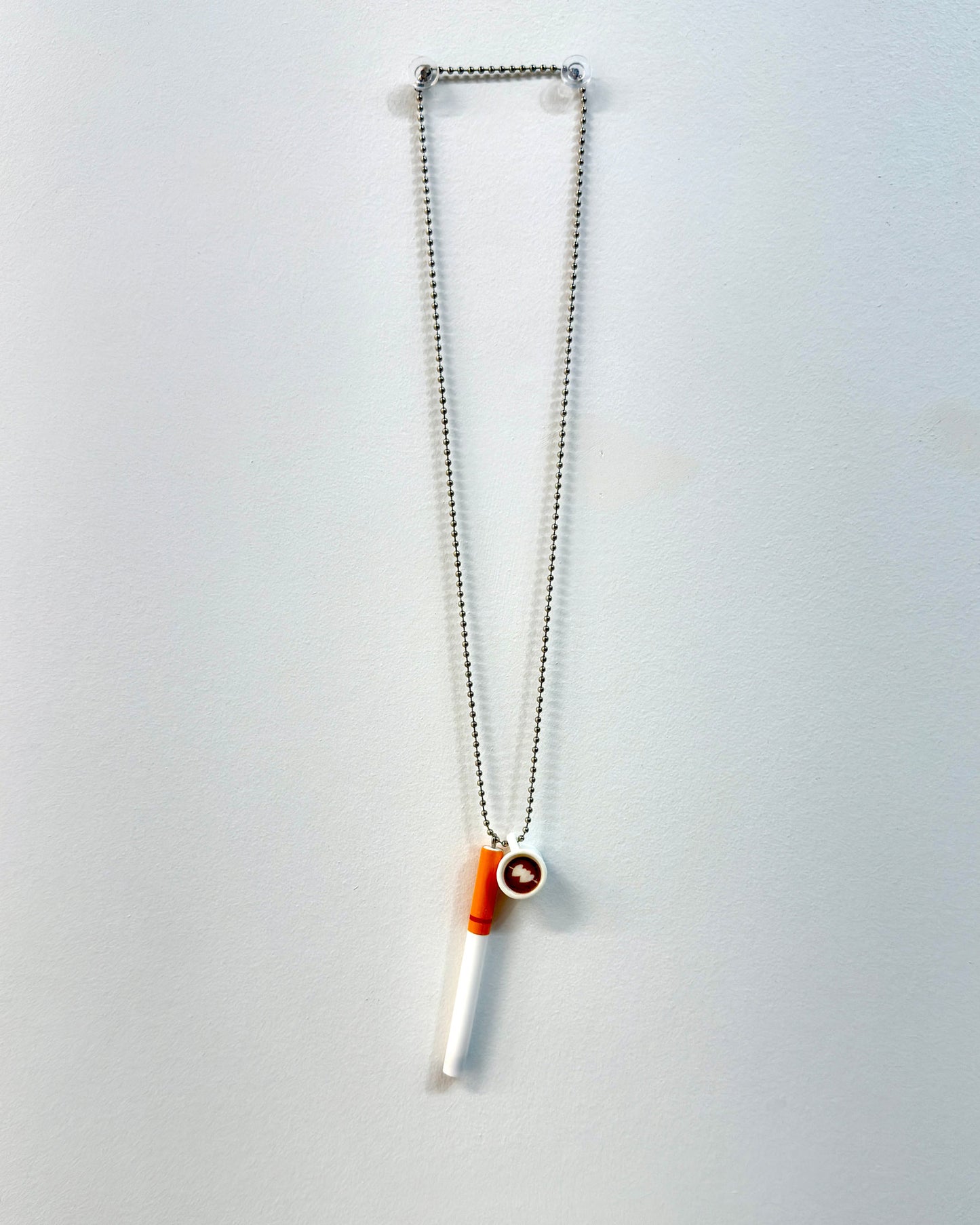 Coffee + Cigarette necklace