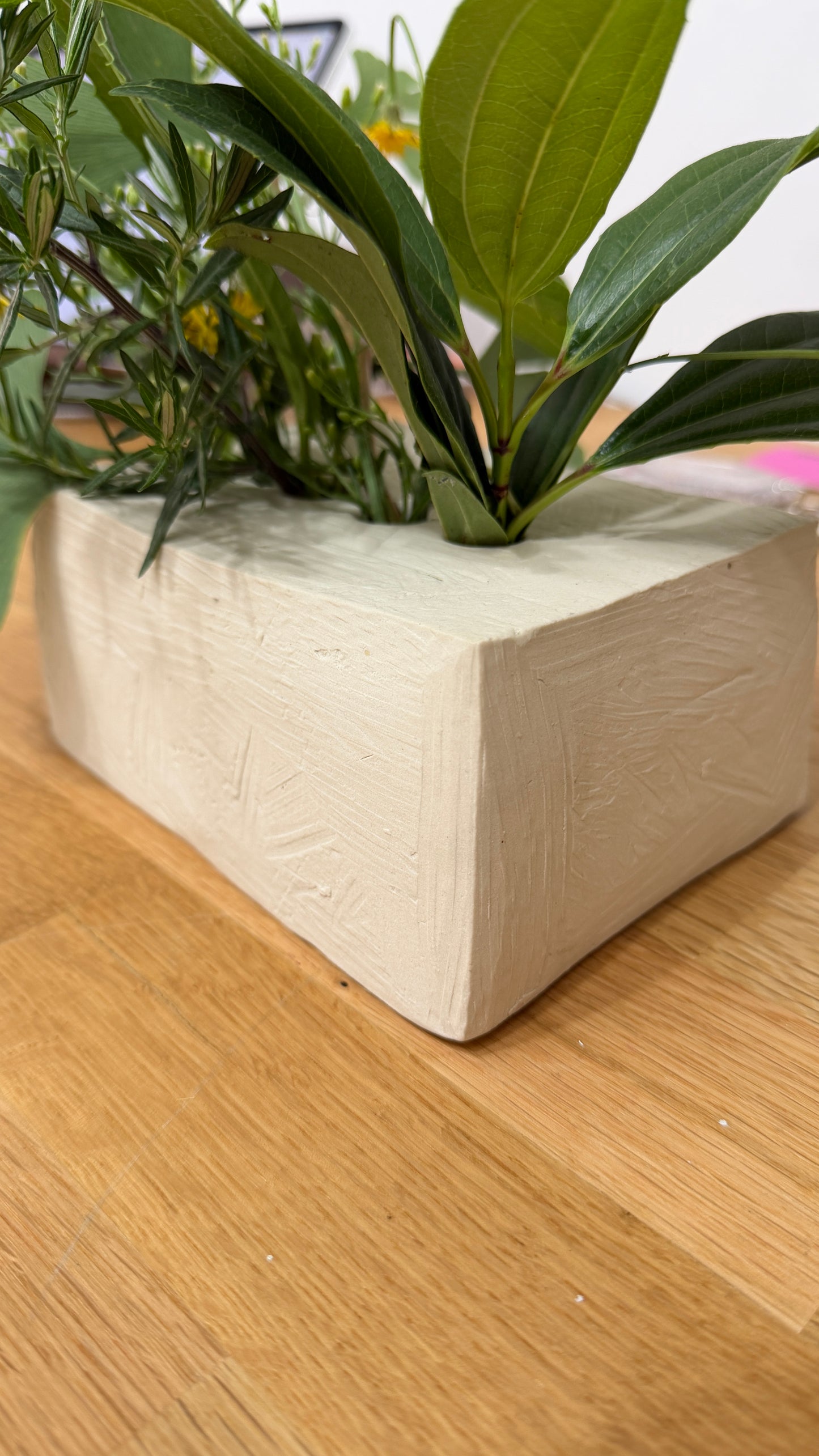 Flower Frog Vase (Brick)
