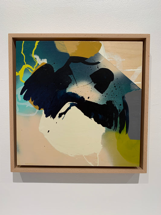 tatami mats and a stuffed panda