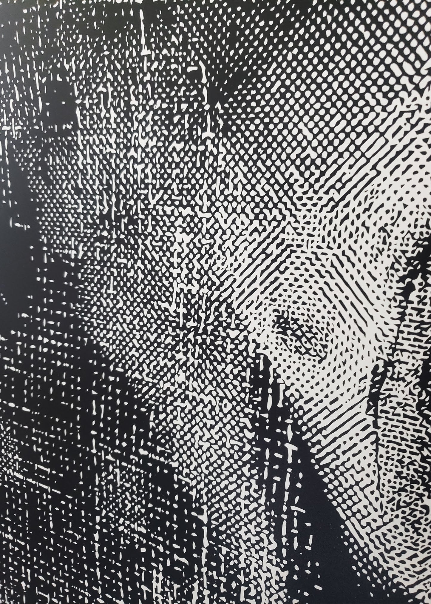 a visual trick, a compounding glitch