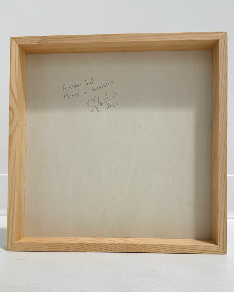 a single leaf starts a revolution