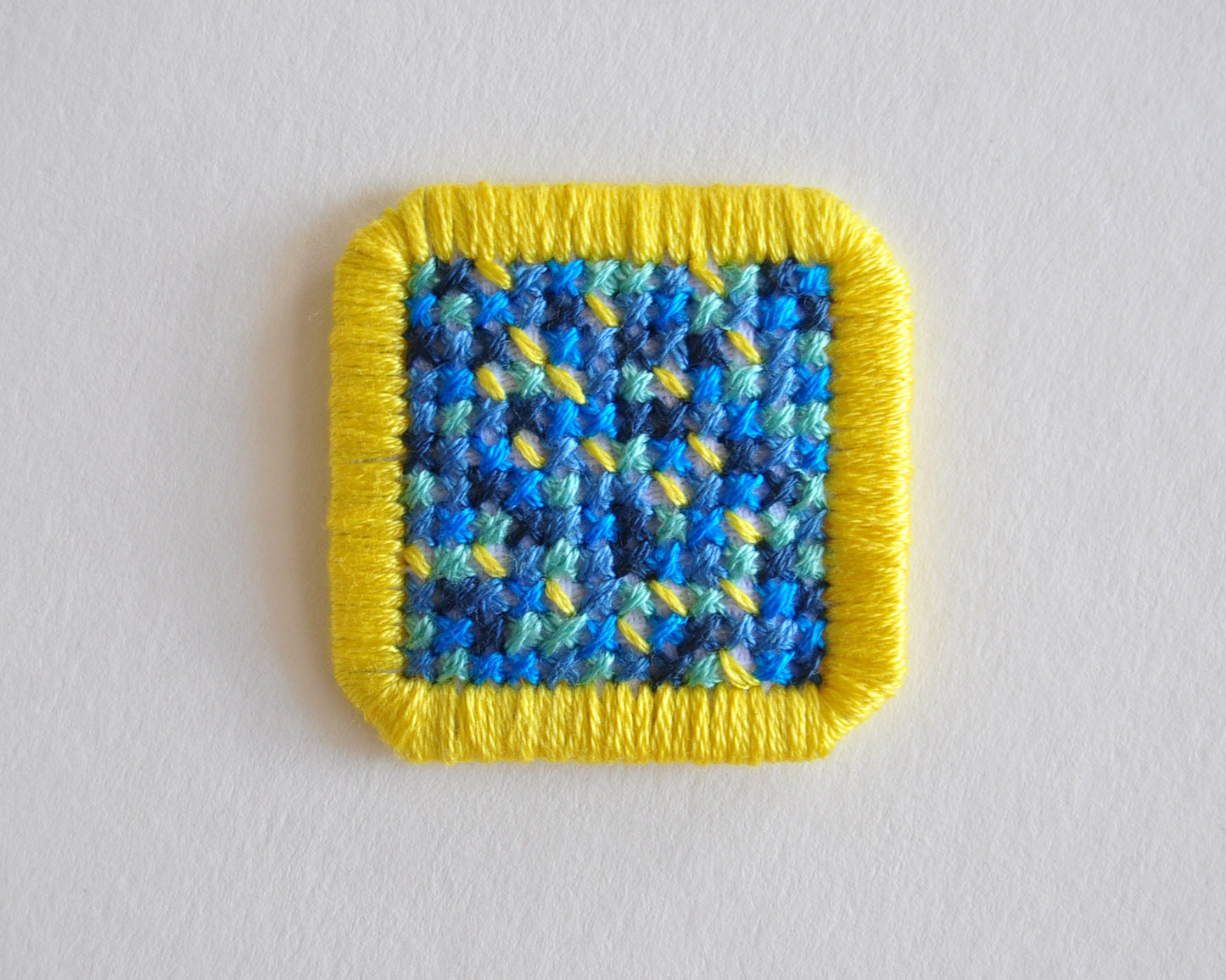 Glitch X-Stitch Patch