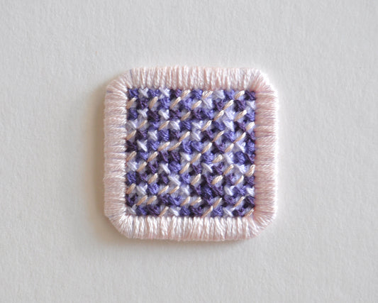 Glitch X-Stitch Patch