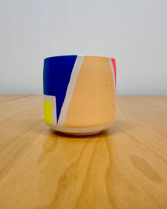 Beeswax Candle + Holder - stairs