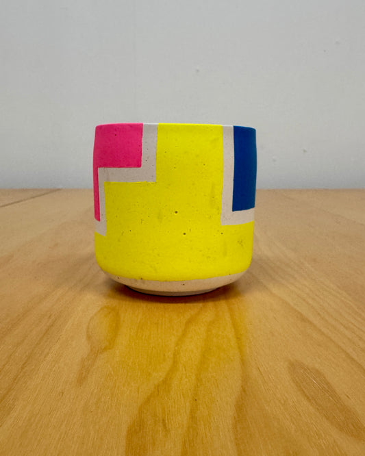 Beeswax Candle + Holder - stairs