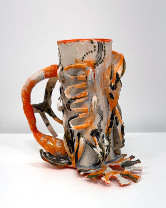 Mug - orange (tall)