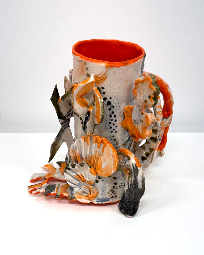 Mug - orange (tall)