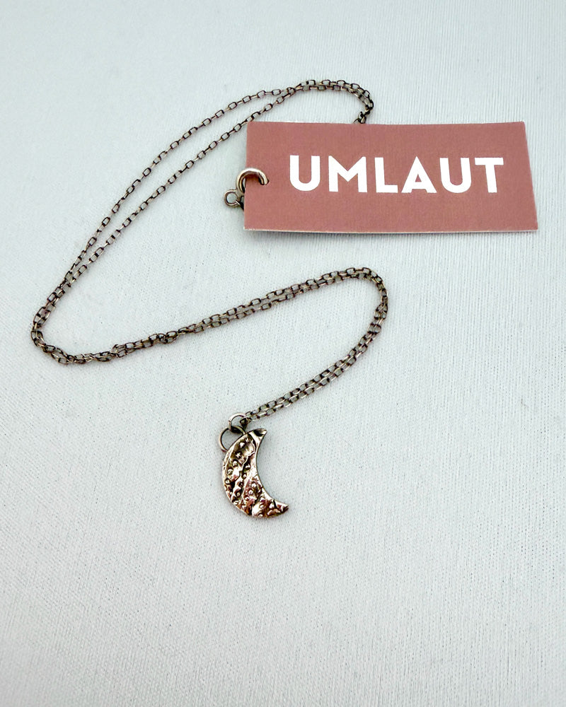 Silver Moon Necklace
