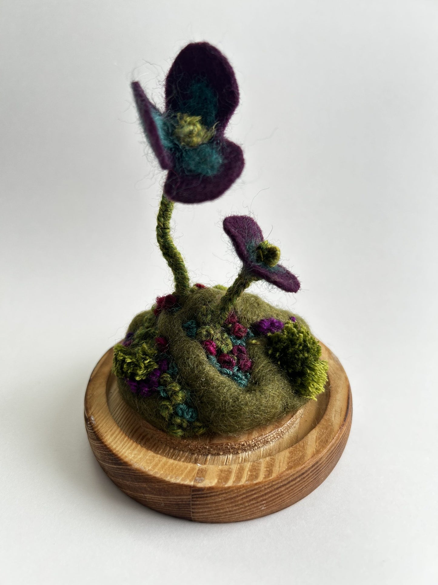 Tiny Garden: Fibre Art Terrarium