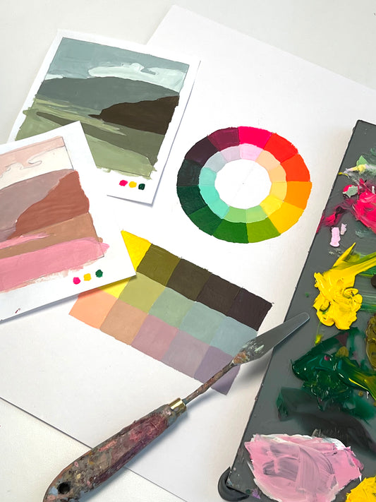 Workshop - Painting With Unusual Primaries - Fiona Rough (Nov 1, 2025)