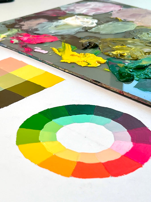 Workshop - Painting With Unusual Primaries - Fiona Rough (Nov 1, 2025)