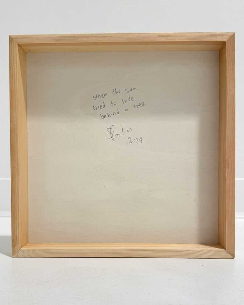 when the sun tried to hide behind a cloud