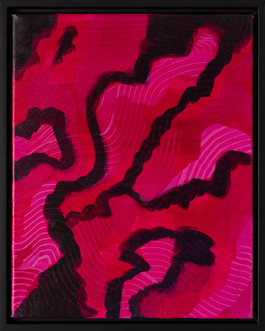 Topographical Magenta