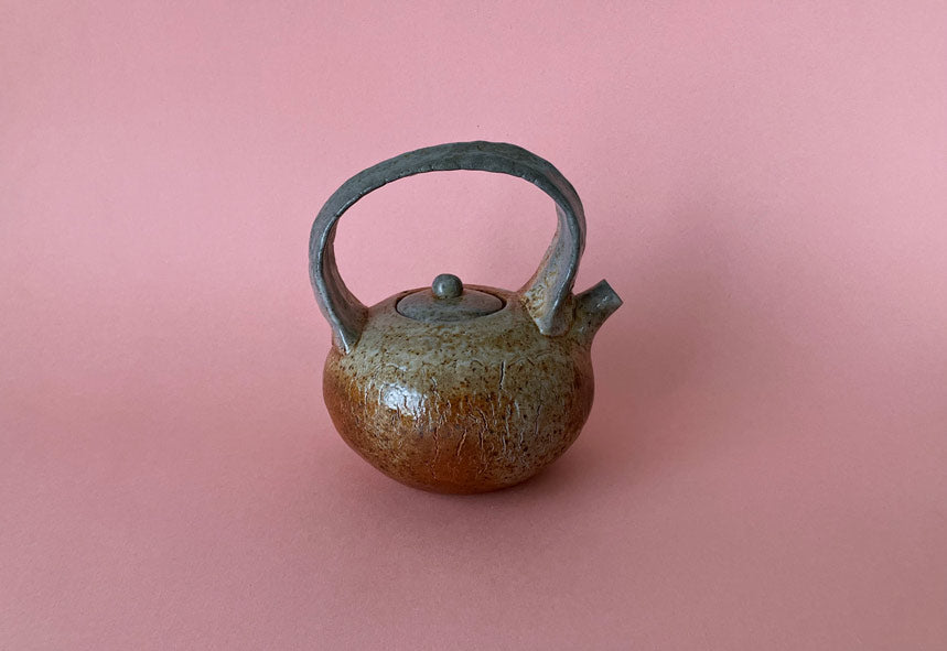 Wood/Soda Teapot