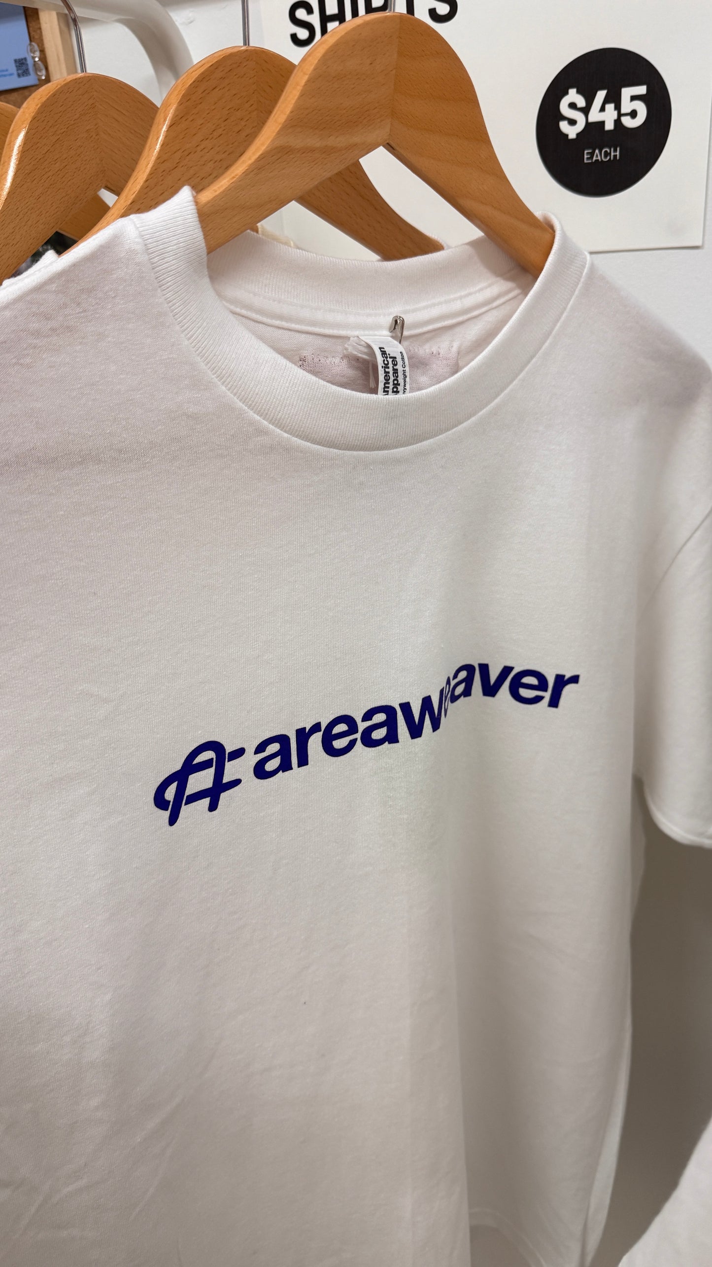 Area Weaver t-shirts