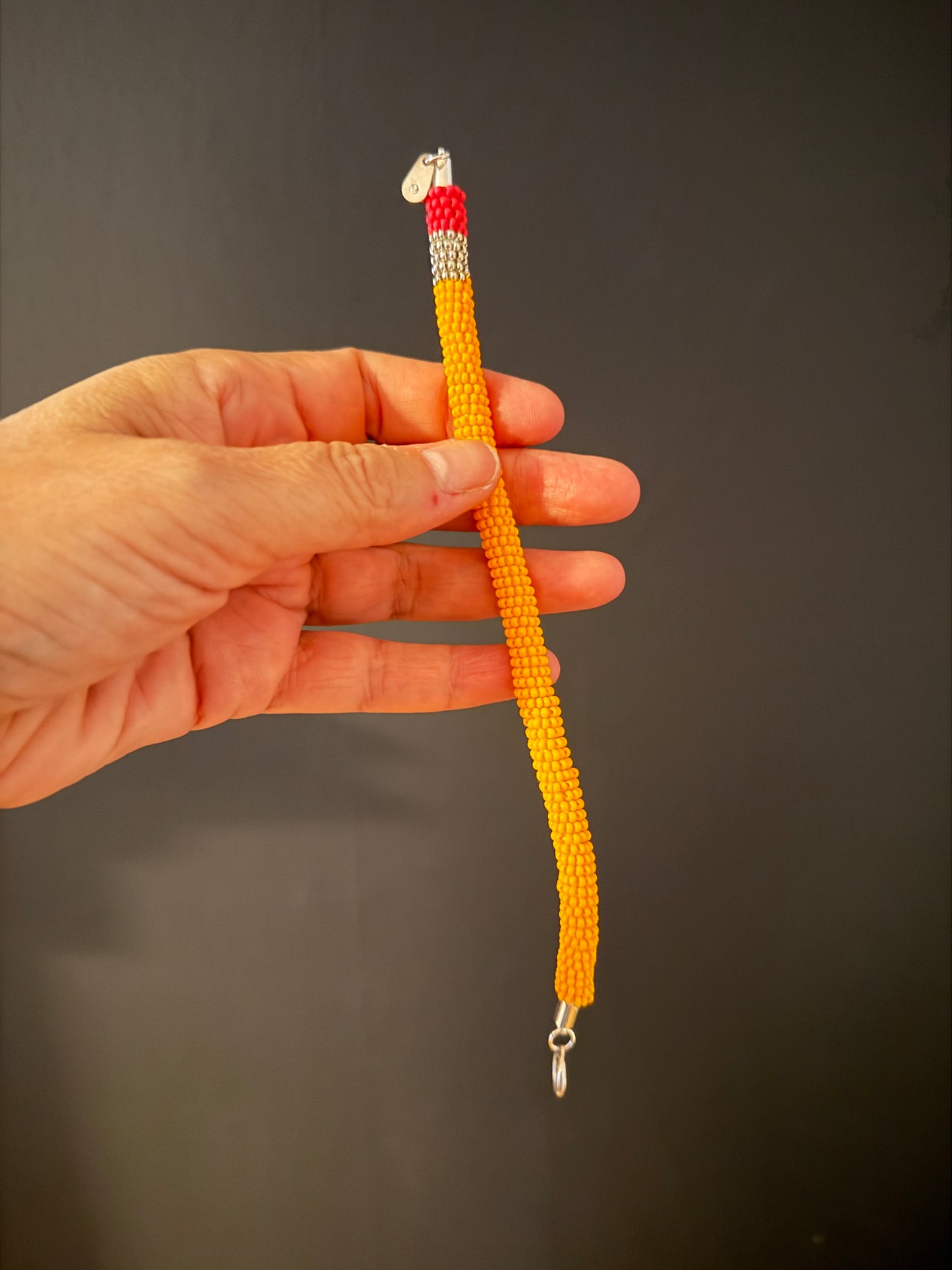 Bead rope bracelet - pencil