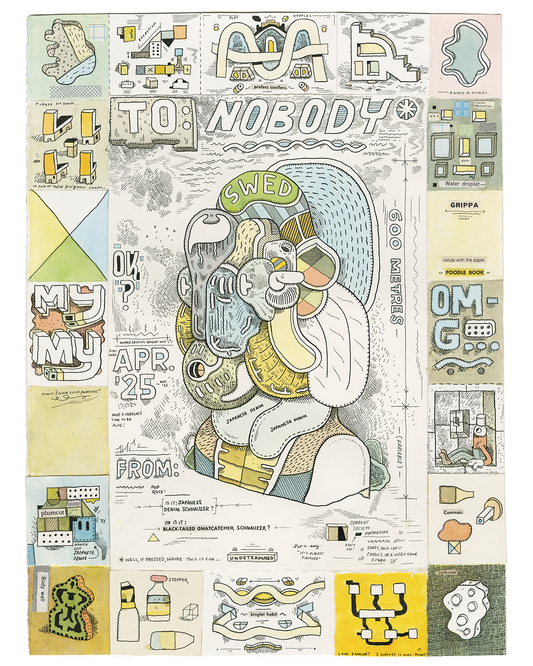#746 To: Nobody* (POODLE BOOK), 2025
