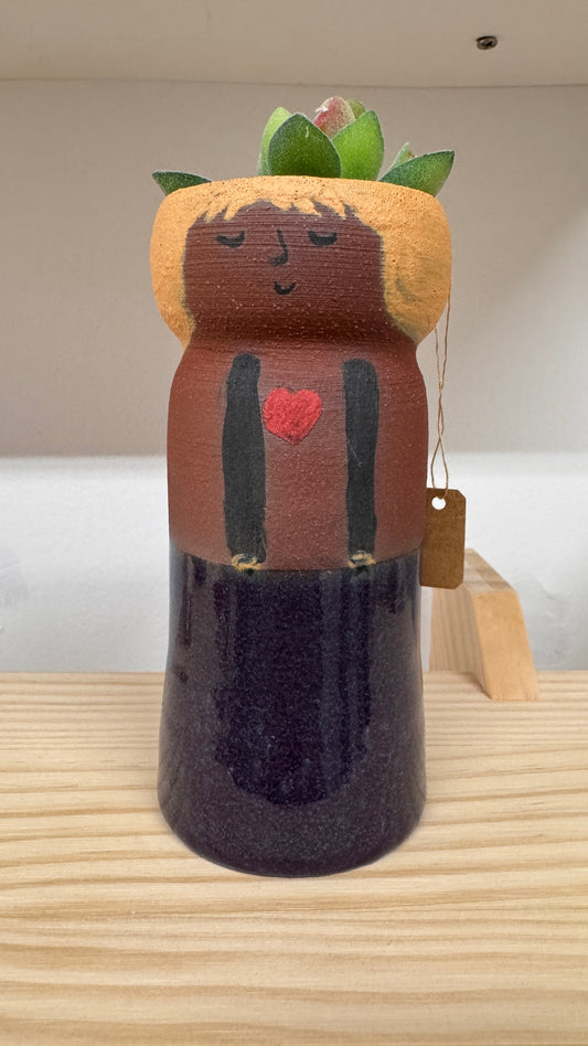 Heartboy Romantic Ceramic Planter
