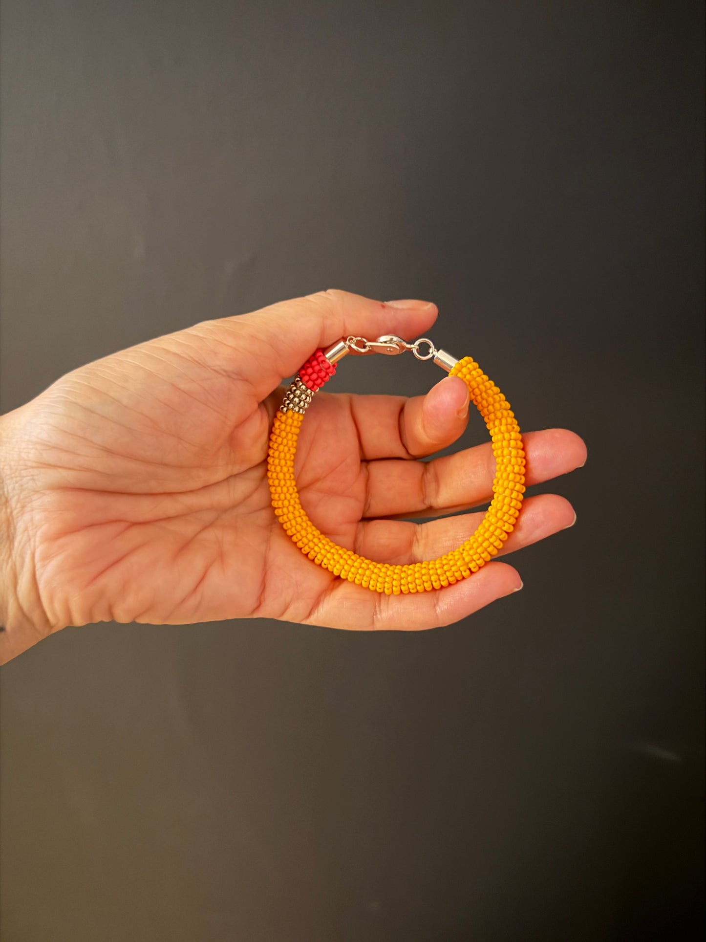 Bead rope bracelet - pencil