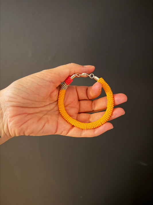 Bead rope bracelet - pencil