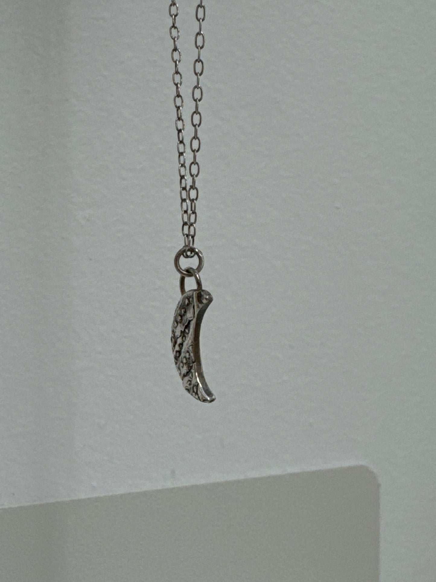 Silver Moon Necklace