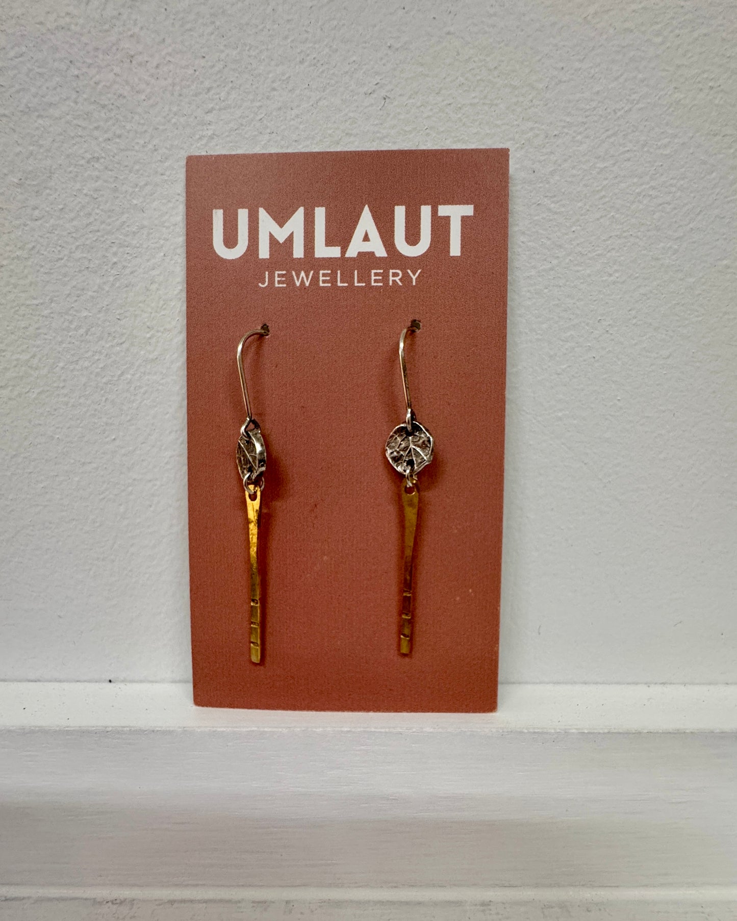 Mint dangle earrings