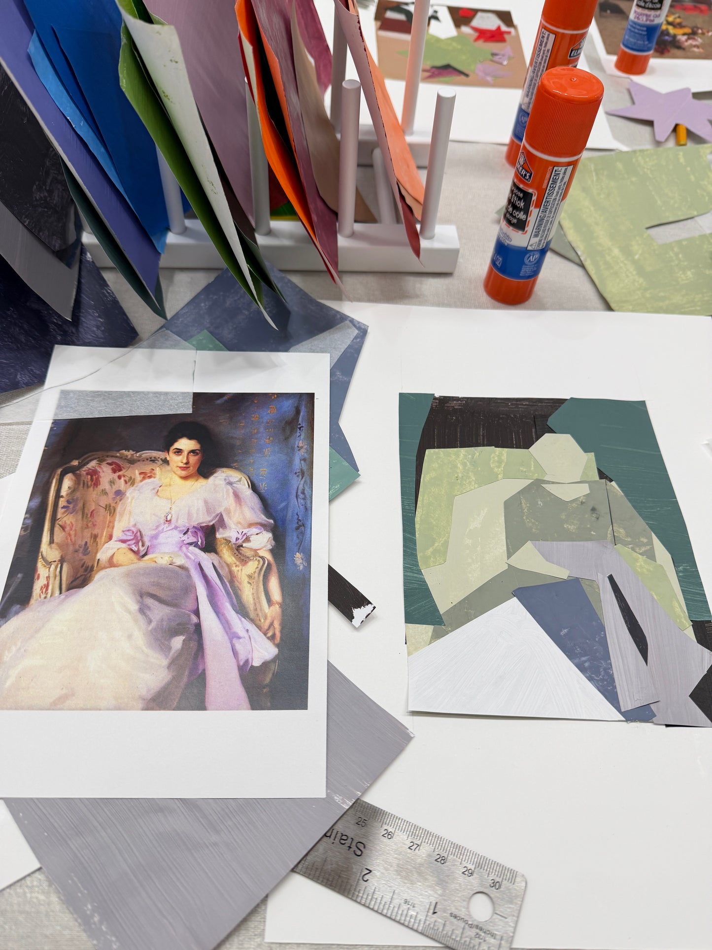 Workshop - Big Colour Shapes: Painting with Paper - Fiona Rough (June 27, 2026)