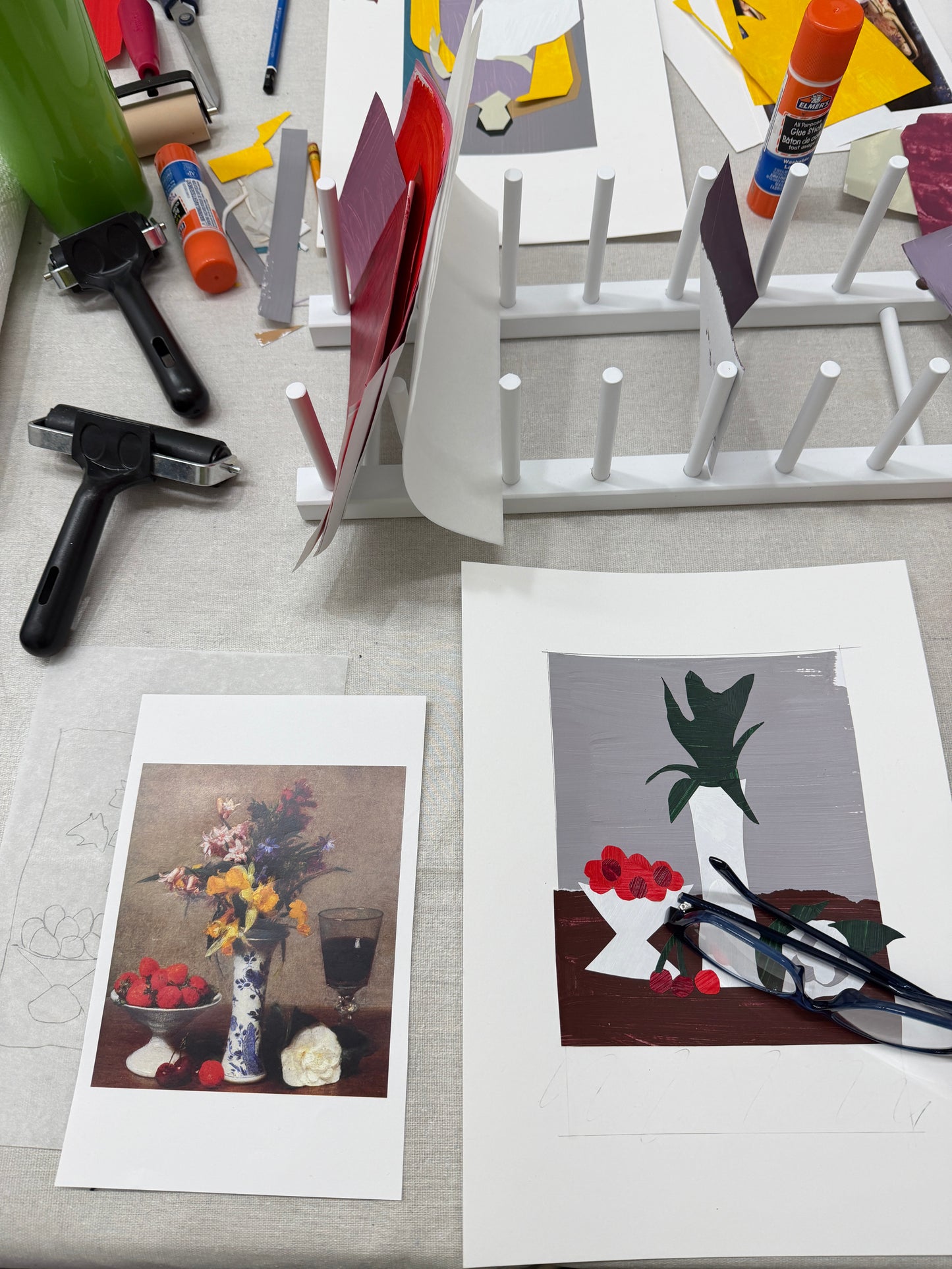 Workshop - Big Colour Shapes: Painting with Paper - Fiona Rough (June 27, 2026)