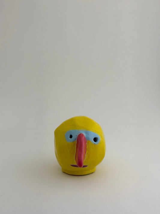 man with yellow head #5 (with glasses)