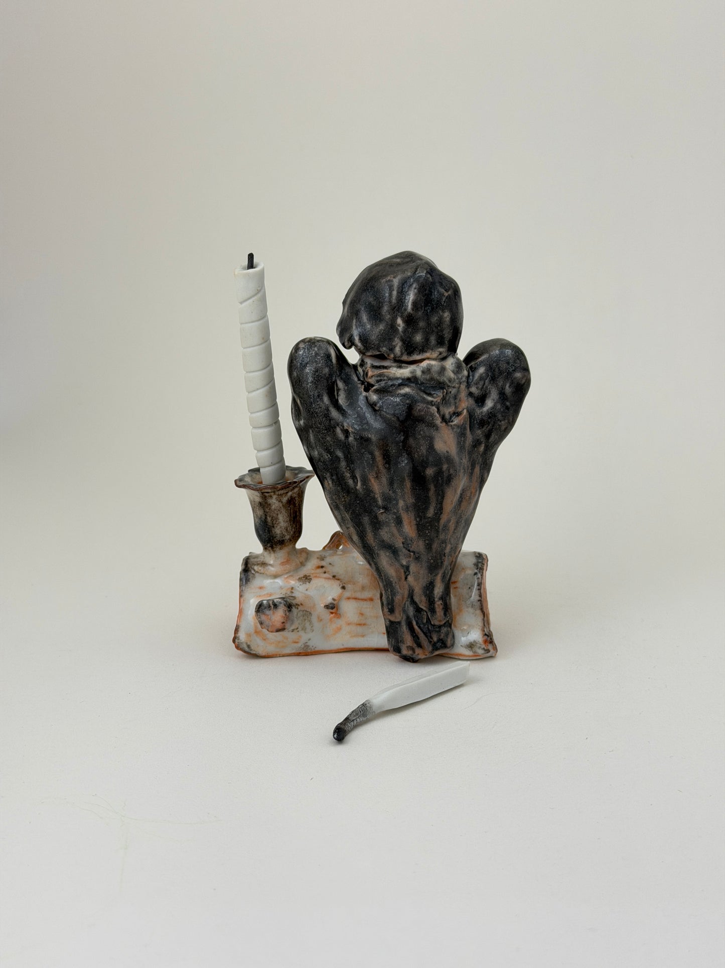 Vulture Candleholder