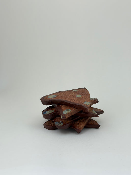 Stack of Moldy Rye Toast (Ergotism)