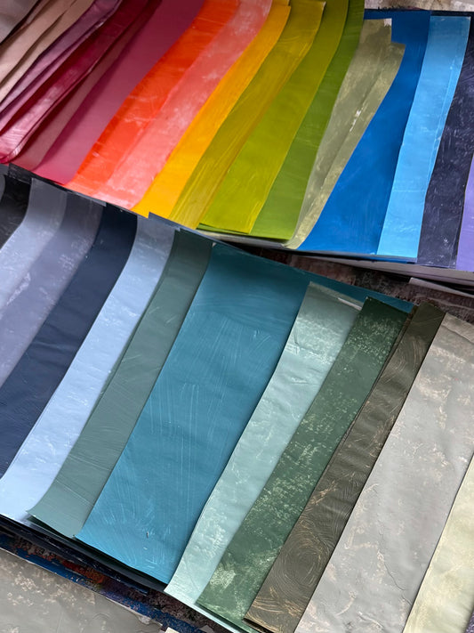 Workshop - Big Colour Shapes: Painting with Paper - Fiona Rough (Feb 21, 2026)