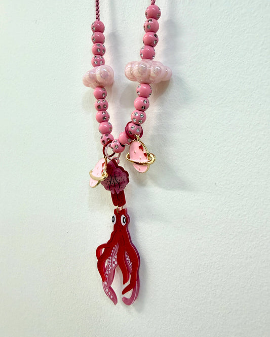 Space Squid Necklace