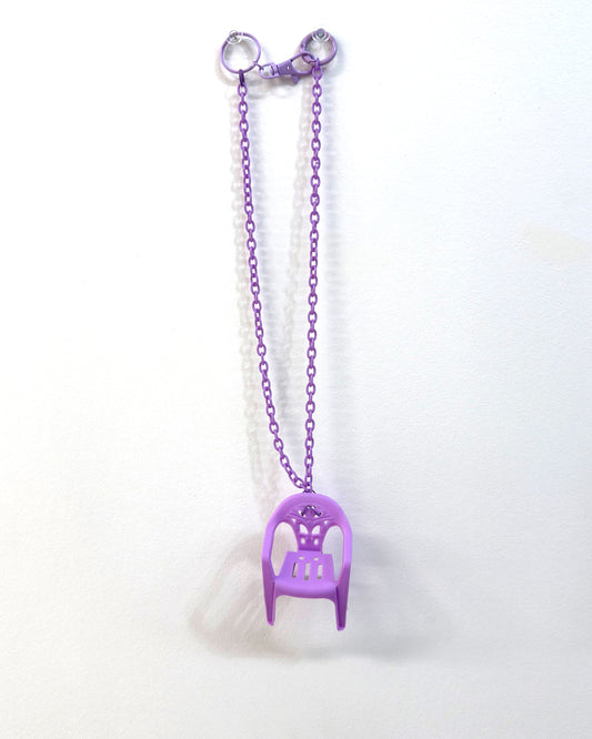 Bad Bunny Necklace - purple