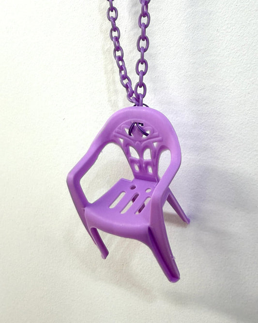 Bad Bunny Necklace - purple