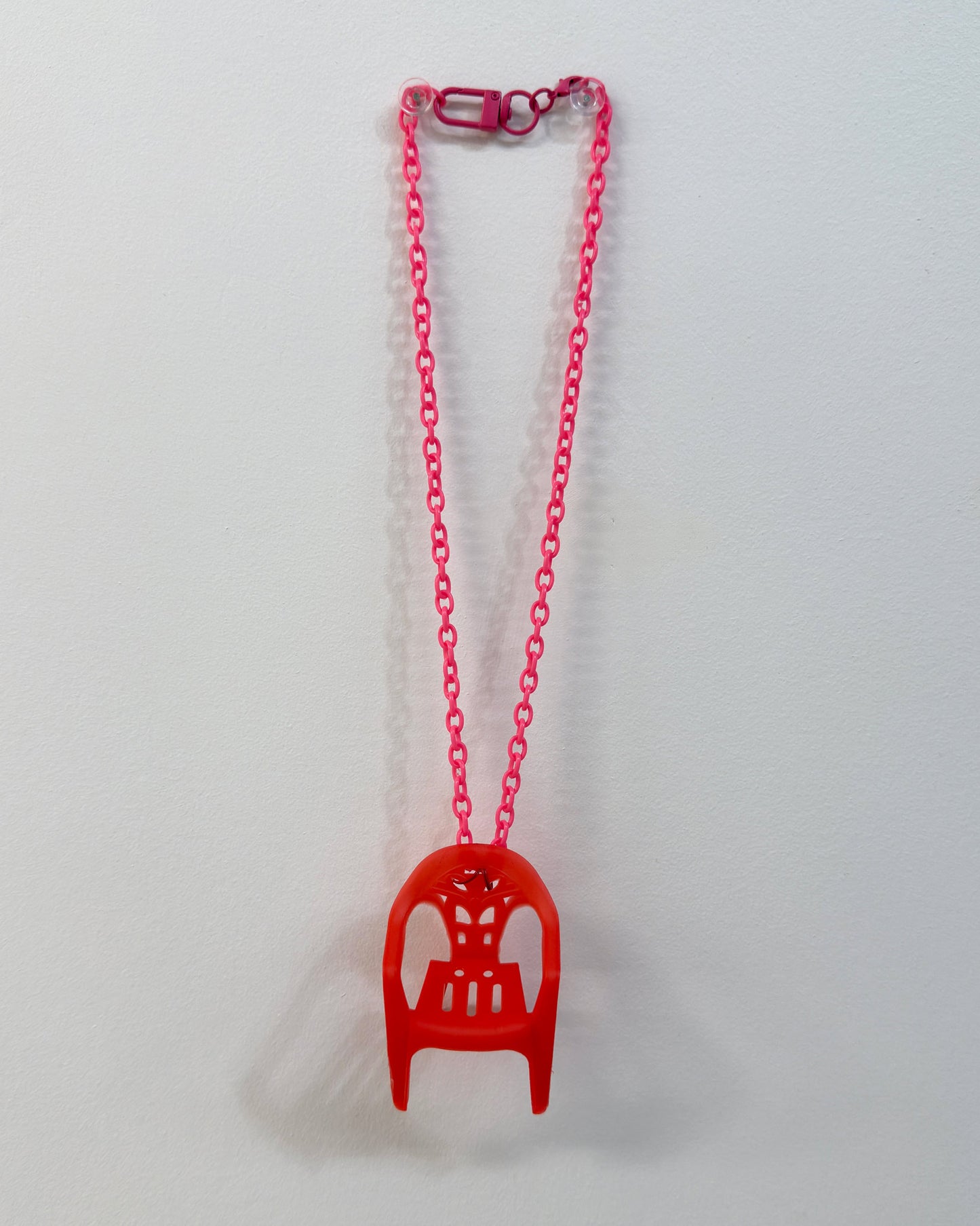 Bad Bunny Necklace - red