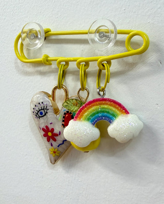Pride Brooch - yellow