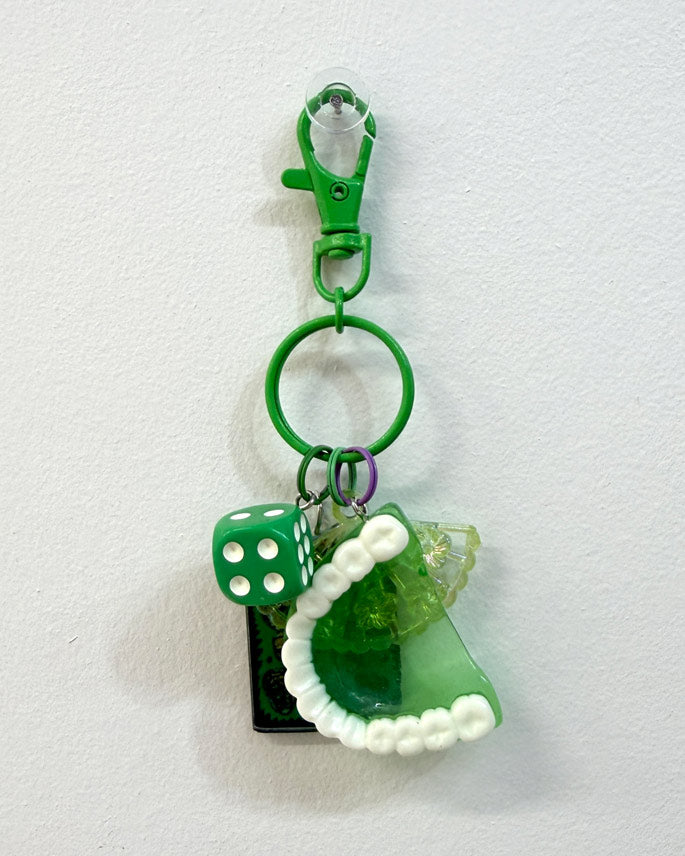Ghoulies Bag Charm - green
