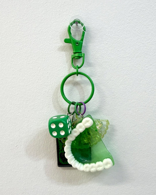 Ghoulies Bag Charm - green