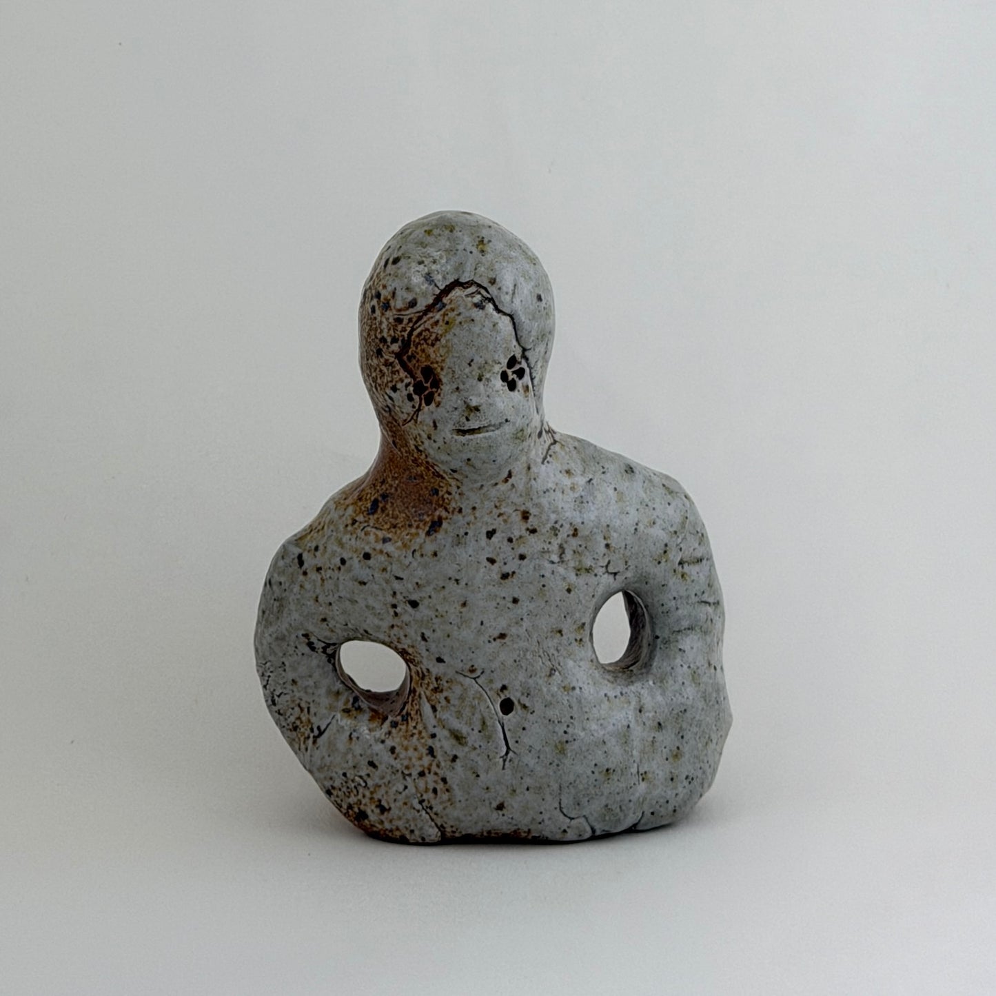 Pinched Boy Busts (Wood/Soda)
