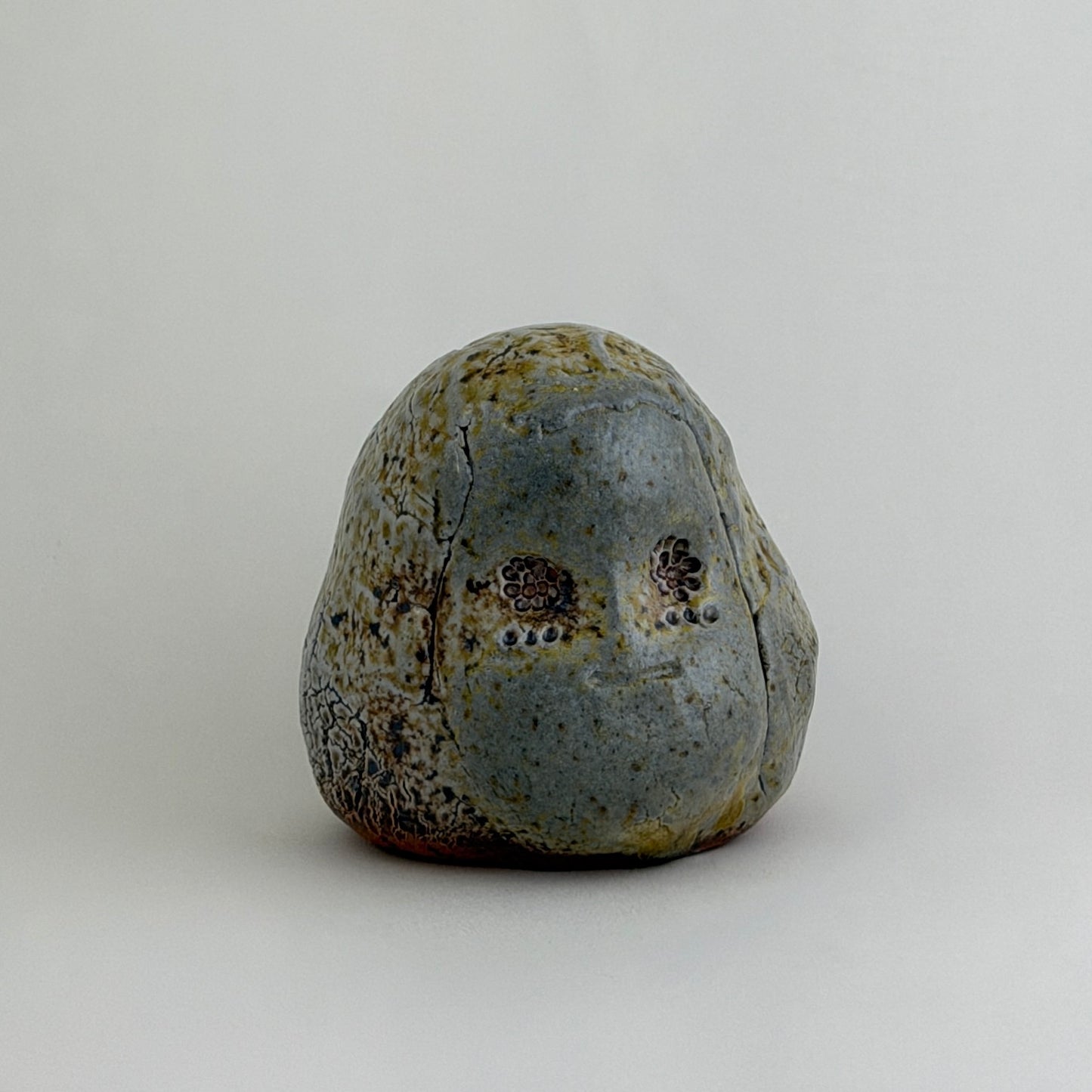 Pinched Girl Faces (Wood/Soda)
