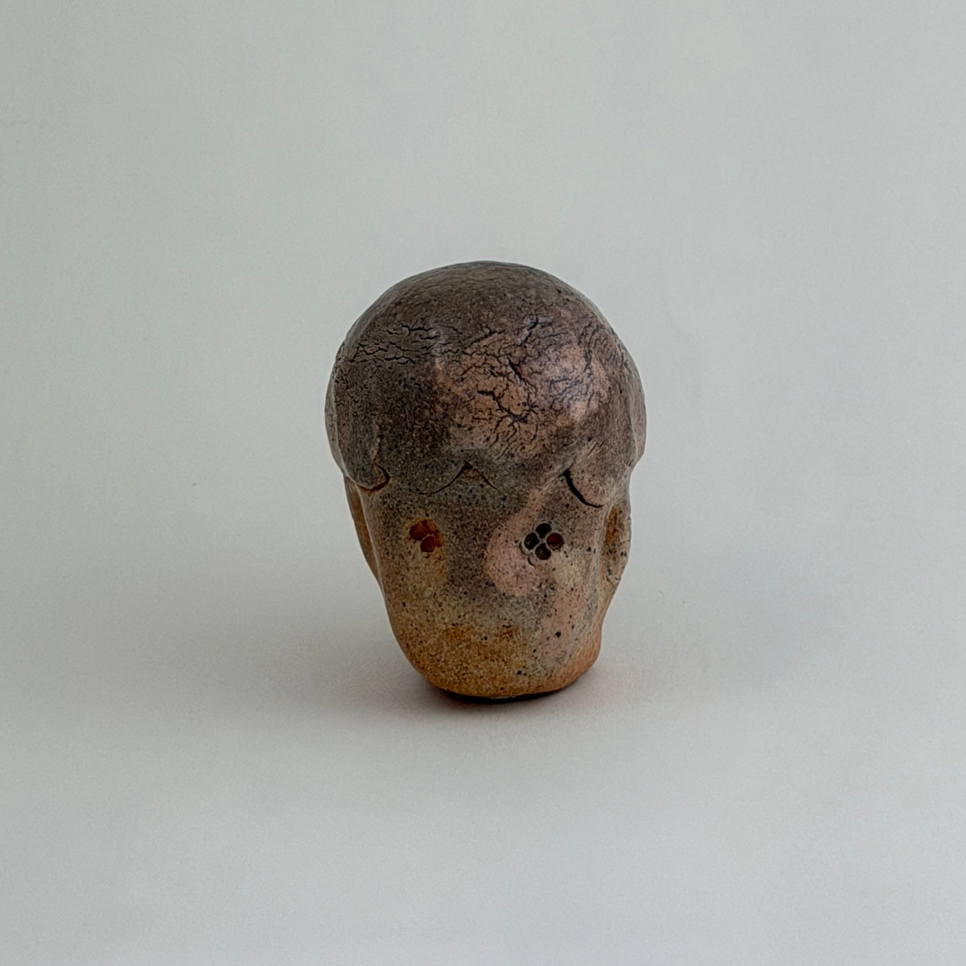 Pinched Boy Faces (Wood/Soda)